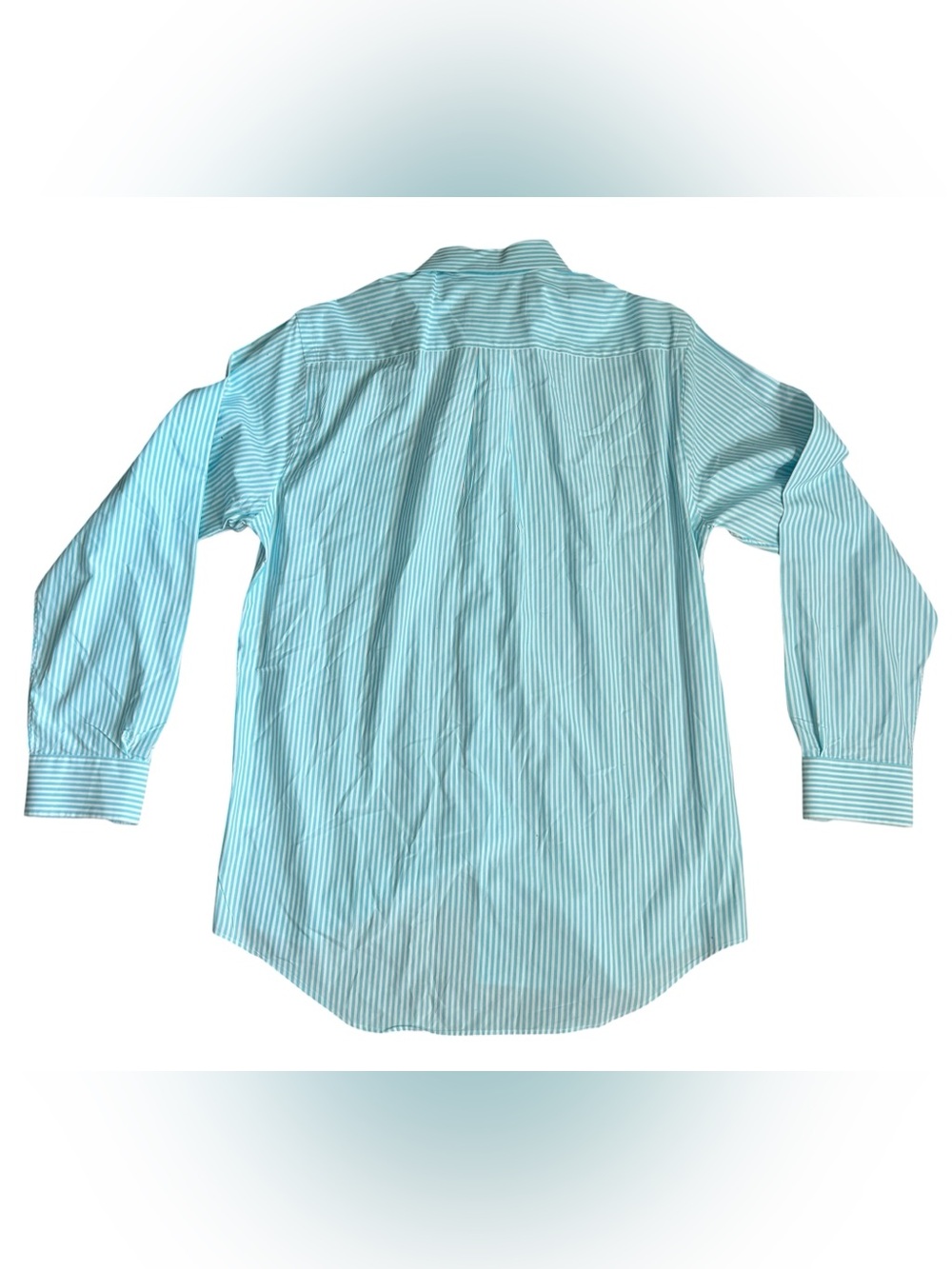 Vineyard Vines Men’s Slim Fit Tucker Shirt Turquoise/White Stripe Button Down, M - Picture 2 of 8
